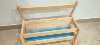 Estantería infantil para libros de madera