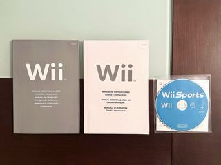 Manuales Wii y Wii Sports Nintendo