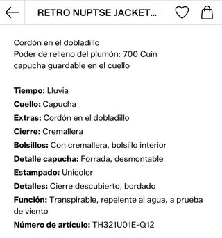 Chaqueta The North Face Negra Mujer