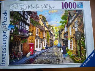 Puzzle Ravensburger 1000 Piezas Meadow Hill Lane