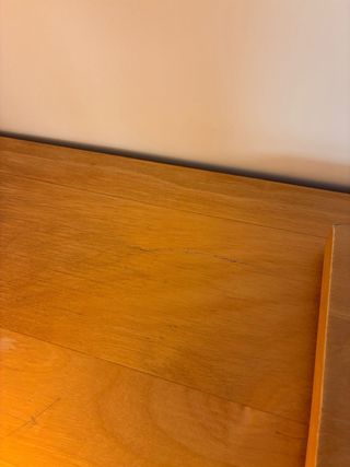 Mueble TV Ikea de madera con ruedas!