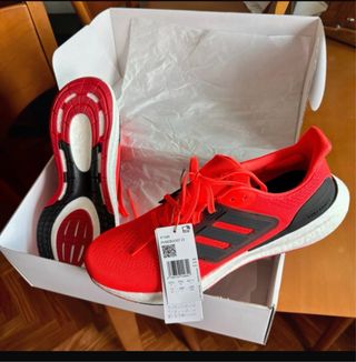 Zapatillas Adidas Pureboost 23 Naranja Talla 45