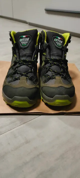 Scarponi trekking uomo Lytos grigio/verde