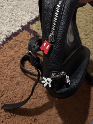 Mochila Disney Mickey Mouse Negra