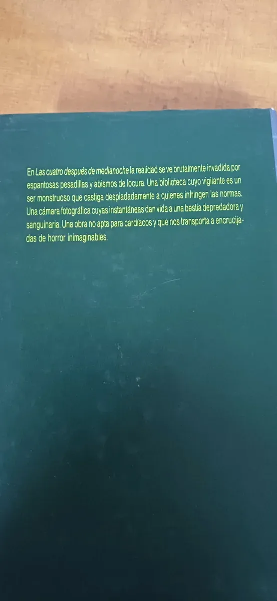 LAS CUATRO DESPUÉS DE MEDIA NOCHE