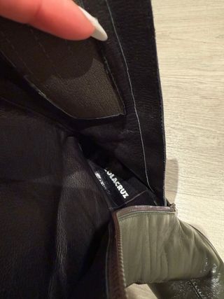 Botines tacon verdes