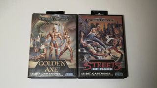 Streets of Rage + Golden Axe (Mega Drive)