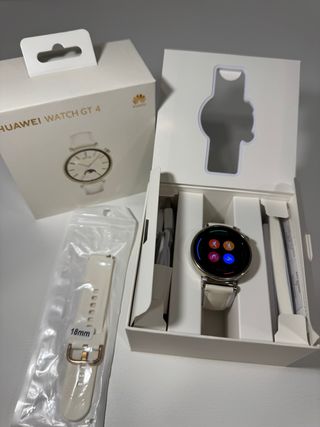 Huawei Watch GT 4 Dorado y Blanco