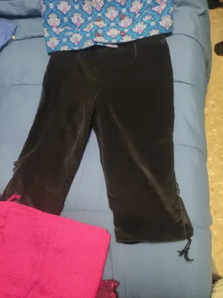 Traje Fallero Chico  Azul/Negro/fucsia