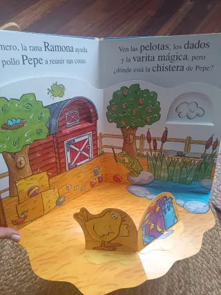 El pollo Pepe hace magia