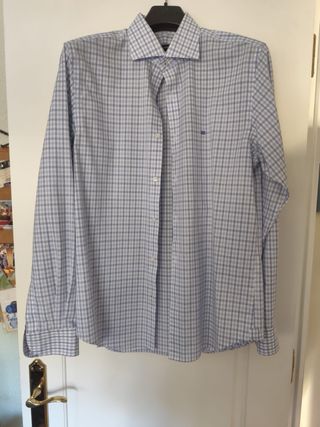 Camisa Pedro del Hierro cuadros Talla L