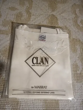 Maglietta intima donna Clan S Cotone Lana