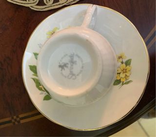 Taza y platillo porcelana inglesa