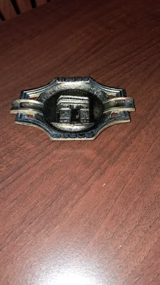 Lotto 2 posacenere vintage metallo anni '60/'70