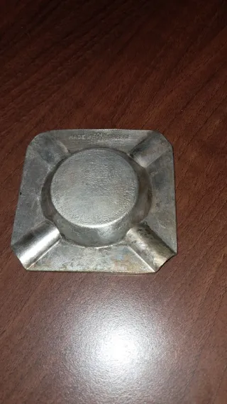 Lotto 2 posacenere vintage metallo anni '60/'70