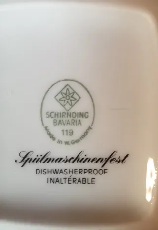 Servizio caffè 6 tazze, zuccheriera e caffettiera