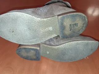 Botines ante borreguito talla 39