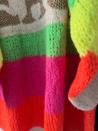 Jersey de lana multicolor PEACE