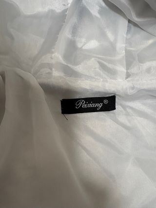 Parka azul con capucha para hombre