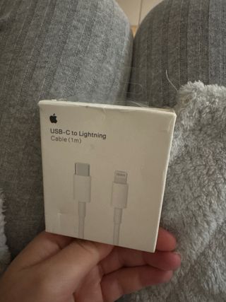 Cable USB-C a Lightning Apple 1m