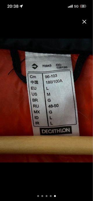 Plumas Quechua Trek500 Montaña y Trekking