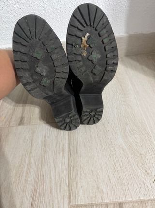 Botines negros tacón