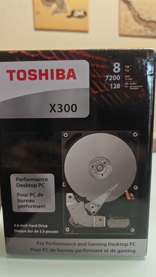 Disco Duro Toshiba X300 8TB Disco duro 8 TB Nuevo