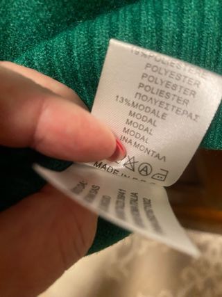 Maglione donna verde taglia XL