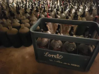 Gran lote de sifones antiguos loreto, talavera