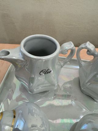 Set per condimenti decorato limoge