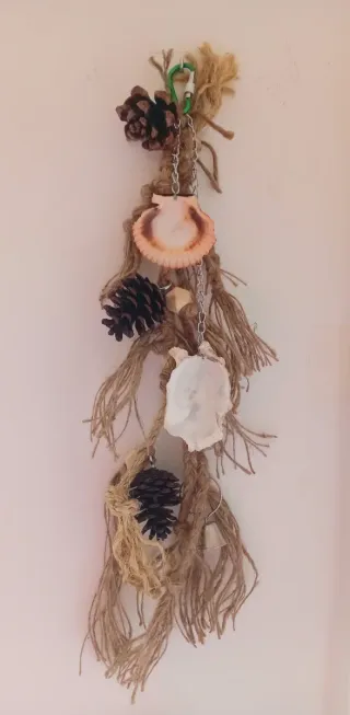 Pack juguetes para loros/agapornis