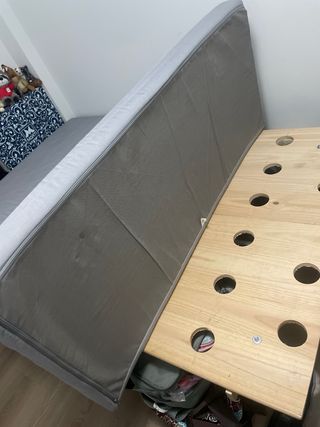 Colchón 140x10x188 parcialmente plegable furgoneta