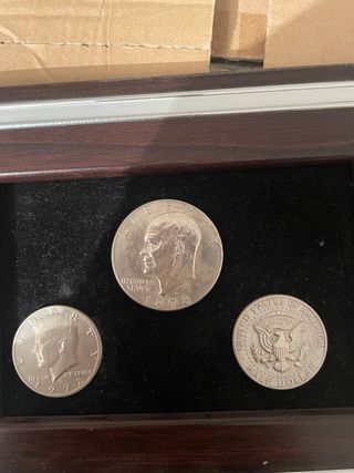 Monete in dollari, pesos, sterline e marchi