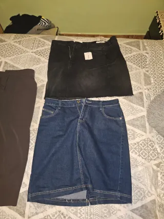 3 Faldas Elegantes y Vaqueras