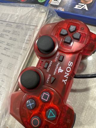 lote caja original ps2 mas juegos