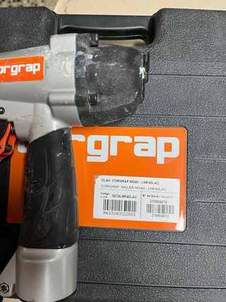 Clavadora a Gas Cor-Gráp MG40