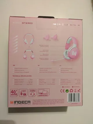 Auriculares Gaming Tiara Indeca PS5/PS4/Xbox