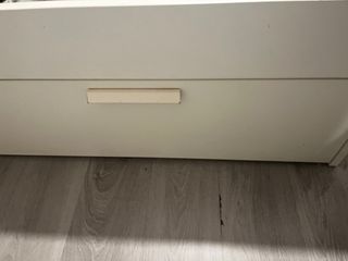 Estructura de cama con almacenaje con somier