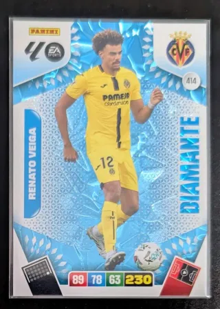 20 Cromos liga 2025-2026 Adrenalyn Villarreal C.F.