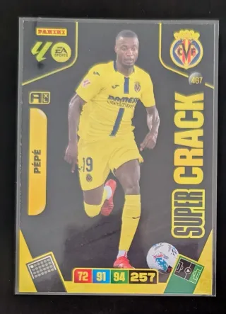 20 Cromos liga 2025-2026 Adrenalyn Villarreal C.F.