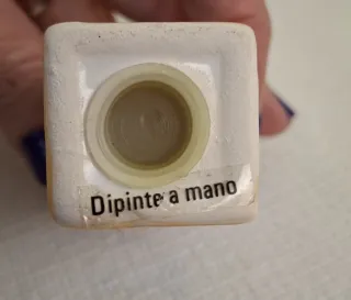 Salino da tavola dipinto a mano