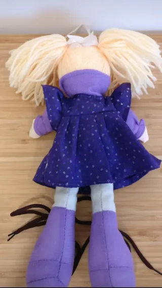 Boneca de Pano Decorativa – 31 cm | Pode Pendurar