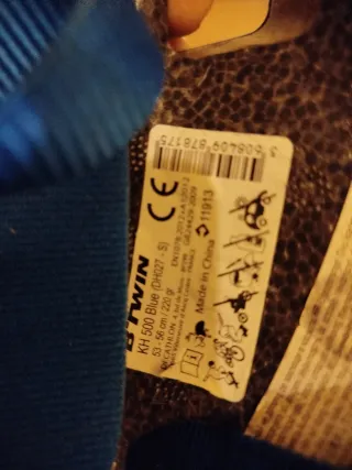 Casco Bicicleta Infantil Decathlon Azul