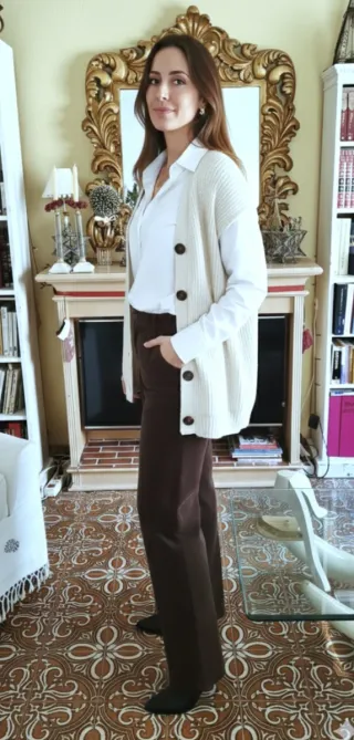 Pantalón pana Stradivarius Talla XXXL