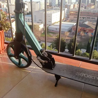 Patinete Plegable HOMCOM Adultos y Niños