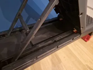 Banco de Step Reebok Negro y Rojo