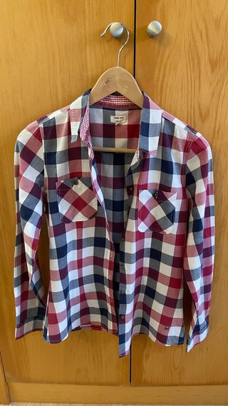 Camisa cuadros mujer