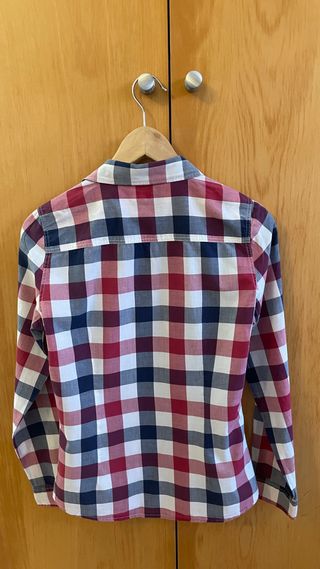 Camisa cuadros mujer