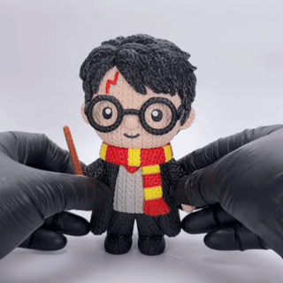 Muñeco Harry Potter Crochet Impresión 3D