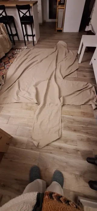 Fodera per chaise longue a 3 posti beige